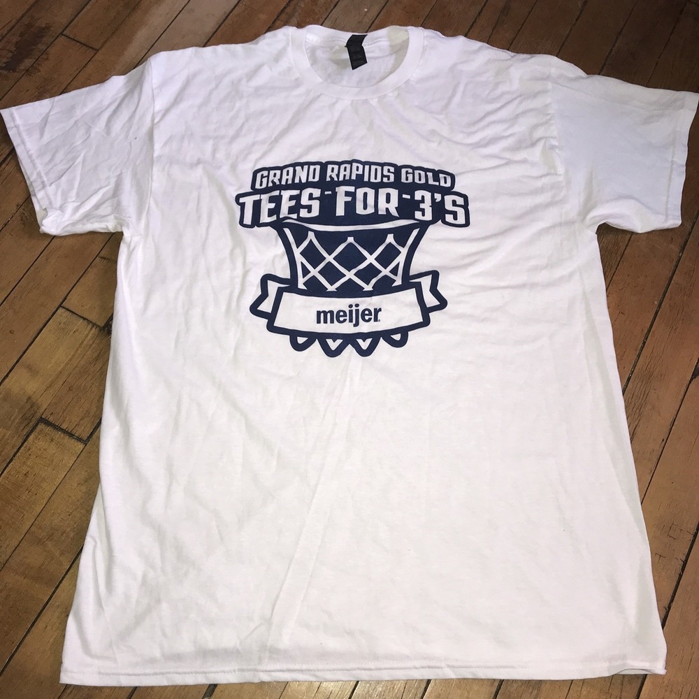 Grand Rapids Gold Adult Large Tees For Threes‎ T-Shirt